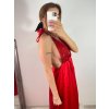 Šaty dlouhé elegantní s flitry na ramínka dámské (S/M ONE SIZE) ITALSKÁ MÓDA IMWD223775/UL