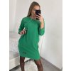 Šaty klasik teplé dlouhý rukáv dámské (S/M ONE SIZE) ITALSKÁ MÓDA IMM22SA21872/DR
