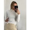 Svetr úpletový s rolákem dlouhý rukáv dámský (S/M ONE SIZE) ITALSKÁ MÓDA EXTRA ME IMM22FD9076/DR (Velikost S/M/L, Barva béžová)