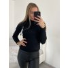 Svetr teplý pletený s rolákem dlouhý rukáv dámský (S/M ONE SIZE) ITALSKÁ MÓDA EXTRA ME IMM22FD1001/DR (Velikost S/M/L, Barva béžová)
