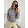 Svetr teplý pletený s rolákem dlouhý rukáv dámský (S/M ONE SIZE) ITALSKÁ MÓDA EXTRA ME IMM22FD1001/DR (Velikost S/M/L, Barva béžová)