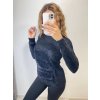 Svetr teplý pletený s rolákem dlouhý rukáv dámský (S/M ONE SIZE) ITALSKÁ MÓDA IMPSS22S8690/DR (Velikost S/M/L, Barva béžová smetanová)