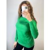 Svetr teplý pletený s rolákem dlouhý rukáv dámský (S/M ONE SIZE) ITALSKÁ MÓDA IMPSS22S8690/DR (Velikost S/M/L, Barva béžová smetanová)