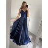 Šaty elegantní společenské dlouhé na ramínka dámské (S/M ONE SIZE) ITALSKÁ MÓDA IMPSH2280608/DU (Velikost S/M/L, Barva červená)