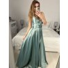 Šaty elegantní společenské dlouhé na ramínka dámské (S/M ONE SIZE) ITALSKÁ MÓDA IMPSH2280608/DU (Velikost S/M/L, Barva červená)