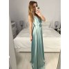 Šaty elegantní společenské dlouhé na ramínka dámské (S/M ONE SIZE) ITALSKÁ MÓDA IMPSH2280608/DU (Velikost S/M/L, Barva červená)