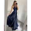 Šaty elegantní společenské dlouhé na ramínka dámské (S/M ONE SIZE) ITALSKÁ MÓDA IMPSH2280608/DU (Velikost S/M/L, Barva červená)