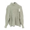 Svetr stojáček dlouhý rukáv dámský (S/M ONE SIZE) ITALSKÁ MÓDA IM42271701/DU (Velikost S/M/L, Barva červená)
