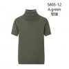 Tričko teplé s rolákem úpletové krátký rukáv dámské (S/M ONE SIZE) ITALSKÁ MÓDA IMM22FD5805/DR (Velikost S/M/L, Barva bílá)
