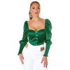Top/halenka dlouhý rukáv dámské (S/M ONE SIZE) ITALSKÁ MÓDA IMM22Ls21100/DR (Velikost S/M/L, Barva růžová starorůžová)