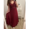 Šaty plesové elegantní společenské bez rukávu dámské nadrozměr (L/XL/2XL ONE SIZE) ITALSKÁ MÓDA IMM23XF-324/DU