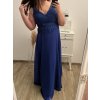Šaty plesové elegantní společenské bez rukávu dámské nadrozměr (L/XL/2XL ONE SIZE) ITALSKÁ MÓDA IMM23XF-324/DU