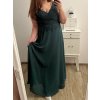 Šaty plesové elegantní společenské bez rukávu dámské nadrozměr (L/XL/2XL ONE SIZE) ITALSKÁ MÓDA IMM23XF-324/DU