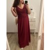 Šaty plesové elegantní společenské bez rukávu dámské nadrozměr (L/XL/2XL ONE SIZE) ITALSKÁ MÓDA IMM23XF-324/DU