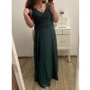 Šaty plesové elegantní společenské bez rukávu dámské nadrozměr (L/XL/2XL ONE SIZE) ITALSKÁ MÓDA IMM23XF-324/DU