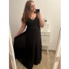 Šaty plesové elegantní společenské bez rukávu dámské nadrozměr (L/XL/2XL ONE SIZE) ITALSKÁ MÓDA IMM23XF-324/DU