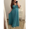 Šaty plesové elegantní společenské bez rukávu dámské nadrozměr (L/XL/2XL ONE SIZE) ITALSKÁ MÓDA IMM2360029/DU (Velikost XL/2XL, Barva tmavě červená)