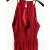 Šaty elegantní bez rukávu dlouhé plesové dámské (S/M ONE SIZE) ITALSKÁ MÓDA IMM22ZQL-60025/DUR (Velikost S/M/L, Barva tmavě modrá)