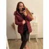 Bunda Zimní s kapucí nadrozměr (4XL-9XL) Victoria rossi ELR22ROSE9330