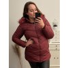 Bunda Zimní s kapucí nadrozměr (4XL-9XL) Victoria rossi ELR22ROSE9330