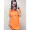 Tunika šaty prodloužené krátký rukáv dámské (XL/2XL ONE SIZE) ITALSKÁ MÓDA IMH22BRECELET/DR