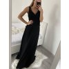 Šaty plesové elegantní společenské bez rukávu dámské (S/M ONE SIZE) ITALSKÁ MÓDA IMM23XF-324A/DU (Velikost S/M/L, Barva modrá královská)