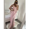 Šaty plesové elegantní společenské bez rukávu dámské (S/M ONE SIZE) ITALSKÁ MÓDA IMM23XF-324A/DU (Velikost S/M/L, Barva modrá královská)