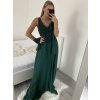 Šaty plesové elegantní společenské bez rukávu dámské (S/M ONE SIZE) ITALSKÁ MÓDA IMM23XF-324A/DU (Velikost S/M/L, Barva modrá královská)