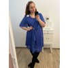 Šaty elegantní společenské  dámské nadrozměr (XL/2XL ONE SIZE) ITALSKÁ MÓDA IMH23VOLTERA/DU