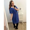 Šaty elegantní společenské  dámské nadrozměr (XL/2XL ONE SIZE) ITALSKÁ MÓDA IMH23VOLTERA/DU