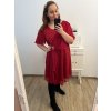 Šaty elegantní společenské  dámské nadrozměr (XL/2XL ONE SIZE) ITALSKÁ MÓDA IMH23VOLTERA/DU