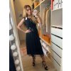 Šaty elegantní tylové krátké bez rukávu společenské dámské (S/M ONE SIZE) ITALSKÁ MÓDA IMM23FL9665/DU (Barva béžová)