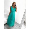 Šaty dlouhé společenské elegantní bez rukávu dámské (S/M ONE SIZE) ITALSKÁ MÓDA IMPSH233584/DU (Velikost S/M/L, Barva červená)