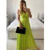 Šaty dlouhé společenské elegantní bez rukávu dámské (S/M ONE SIZE) ITALSKÁ MÓDA IMPSH233584/DU (Velikost S/M/L, Barva červená)