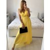 Šaty dlouhé společenské elegantní bez rukávu dámské (S/M ONE SIZE) ITALSKÁ MÓDA IMPSH233584/DU (Velikost S/M/L, Barva červená)