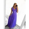 Šaty dlouhé společenské elegantní bez rukávu dámské (S/M ONE SIZE) ITALSKÁ MÓDA IMPSH233584/DU (Velikost S/M/L, Barva červená)