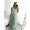 Šaty dlouhé společenské elegantní bez rukávu dámské (S/M ONE SIZE) ITALSKÁ MÓDA IMPSH233584/DU