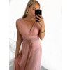 Šaty dlouhé společenské elegantní bez rukávu dámské (S/M ONE SIZE) ITALSKÁ MÓDA IMPSH233584/DU (Velikost S/M/L, Barva červená)