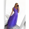 Šaty dlouhé společenské elegantní bez rukávu dámské (S/M ONE SIZE) ITALSKÁ MÓDA IMPSH233584/DU (Velikost S/M/L, Barva červená)