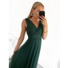 Šaty dlouhé společenské elegantní bez rukávu dámské (S/M ONE SIZE) ITALSKÁ MÓDA IMPSH233584/DU (Velikost S/M/L, Barva červená)