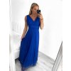 Šaty dlouhé společenské elegantní bez rukávu dámské (S/M ONE SIZE) ITALSKÁ MÓDA IMPSH233584/DU (Velikost S/M/L, Barva červená)