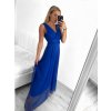 Šaty dlouhé společenské elegantní bez rukávu dámské (S/M ONE SIZE) ITALSKÁ MÓDA IMPSH233584/DU (Velikost S/M/L, Barva červená)