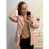 Sako dlouhý rukáv dámský nadrozměr (L/XL/2XL ONE SIZE) ITALSKÁ MÓDA IM422MARIA/DU