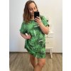 Šaty oversize krátký rukáv dámské nadrozměr (3XL/4XL/5XL ONE SIZE) ITALSKÁ MÓDA IMD23STELLA/DU