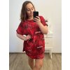 Šaty oversize krátký rukáv dámské nadrozměr (3XL/4XL/5XL ONE SIZE) ITALSKÁ MÓDA IMD23STELLA/DU