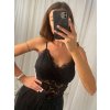 Body tílko elegantní krajkové dámské (S/M ONE SIZE) ITALSKÁ MÓDA IMM22291/DU (Velikost S/M/L, Barva béžová)