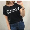Tričko oversize krátky rukáv dámske Vogue (uni s/m/l) ITALSKÁ MÓDA IMD20509/DU (Velikost S/M/L, Barva bílá)
