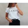 Tričko oversize krátky rukáv dámske Vogue (uni s/m/l) ITALSKÁ MÓDA IMD20509/DU (Velikost S/M/L, Barva bílá)