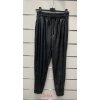 Kalhoty dlouhé koženkové dámské (S/M ONE SIZE) ITALSKÁ MÓDA IMWK21120/DU (Velikost S/M/L, Barva Černá)
