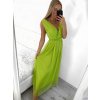Šaty dlouhé společenské na ramínka dámské (S/M ONE SIZE) ITALSKÁ MÓDA IMPSH223677/DR